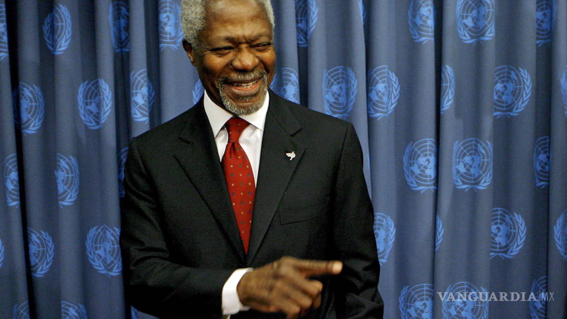 Muere Kofi Annan, ex secretario general de la ONU y Nobel de la paz