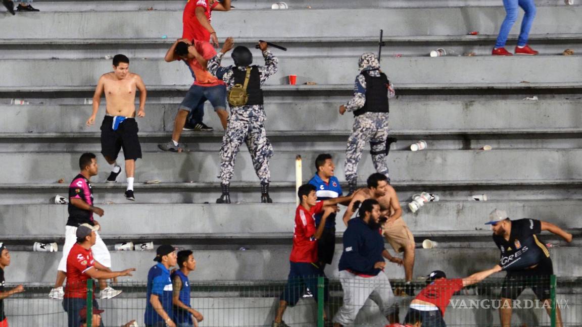 Aún no hay sanciones por la violencia ocurrida en el estadio de Veracruz