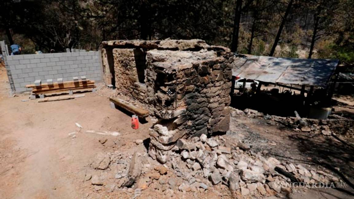 $!Nos quedó chico el infierno; incendio en la Sierra de Arteaga es un castigo de Dios: ejidatario