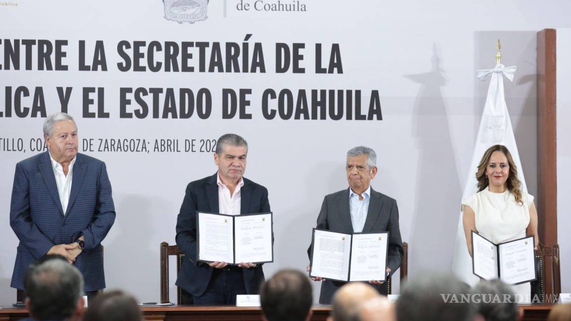 Firman Coahuila y SFP convenio para luchar contra la corrupción