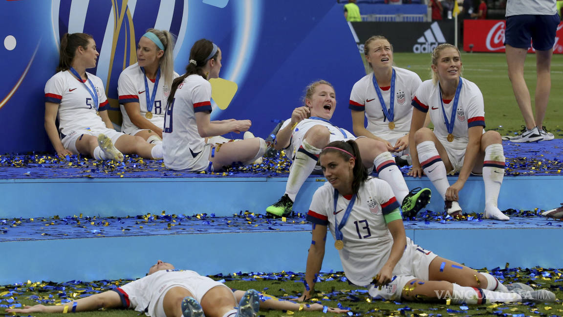 Así festejó Estados Unidos el bicampeonato del Mundial Femenil