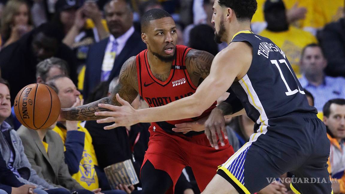 $!Los Warriors sacan la casta en los últimos cuartos y se llevan el segundo de la serie ante los Trail Blazers