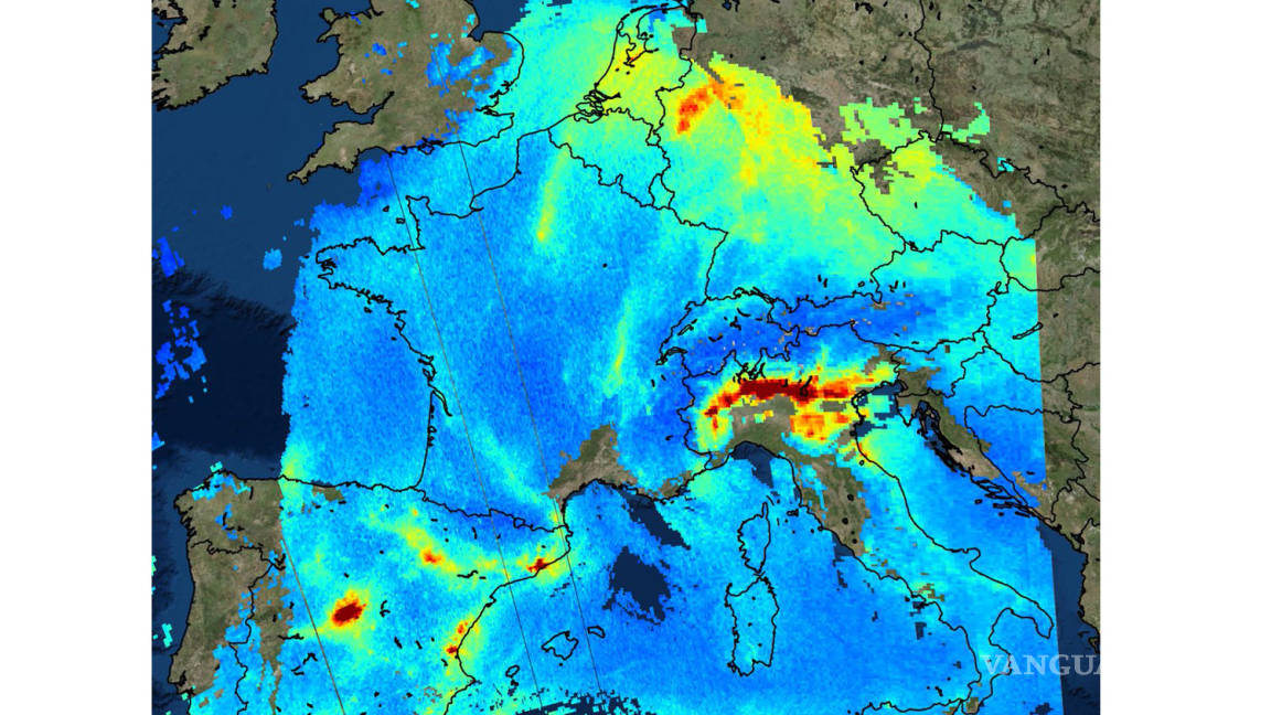 Así se ve la contaminación en la Tierra desde el espacio