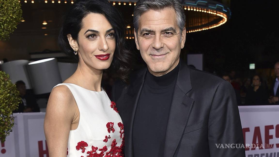 George y Amal Clooney donan 1 mdd contra el racismo