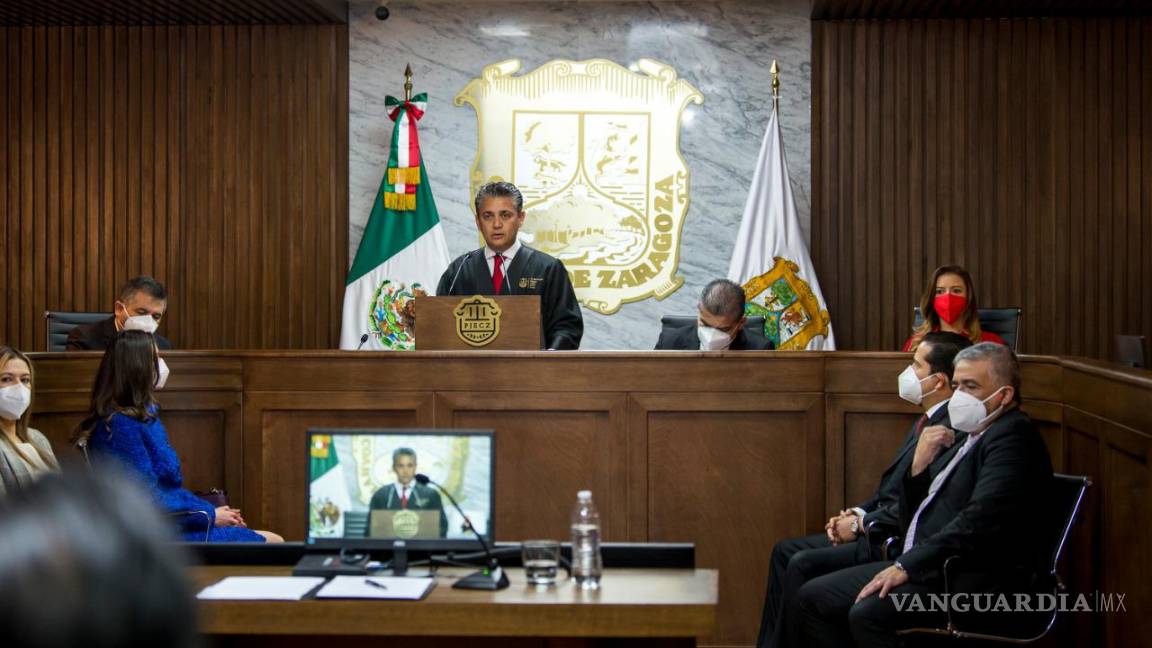 Rinde informe Miguel Mery, presidente del PJ de Coahuila; destaca transición hacia una justicia digital