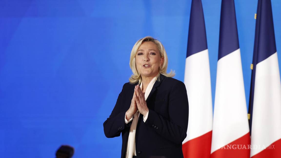 $!Marine Le Pen, candidata a la Presidencia de Francia.