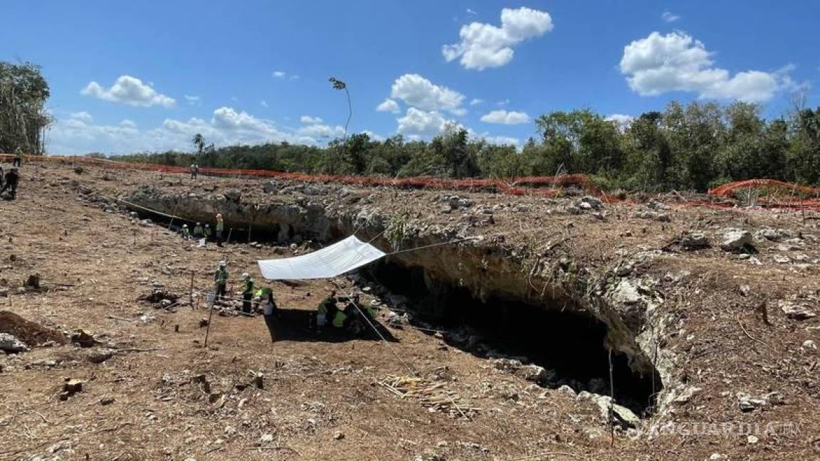 Caverna se ‘interpone’ en el tramo 5 del Tren Maya