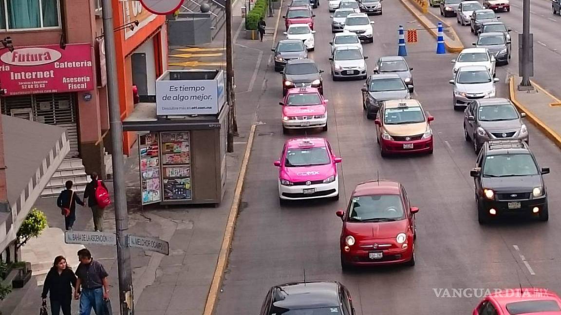 Más de cinco millones de vehículos circulan en Zona Metropolitana