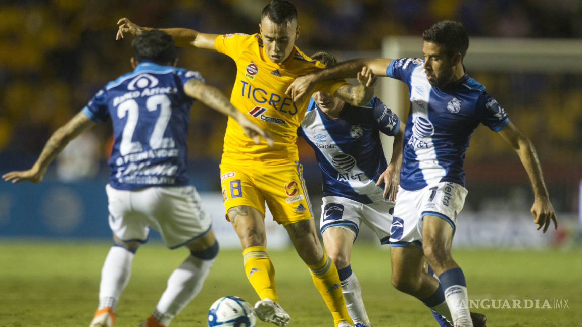 Tigres pierde 1-0 ante Puebla; llega presionado al Clásico Regio