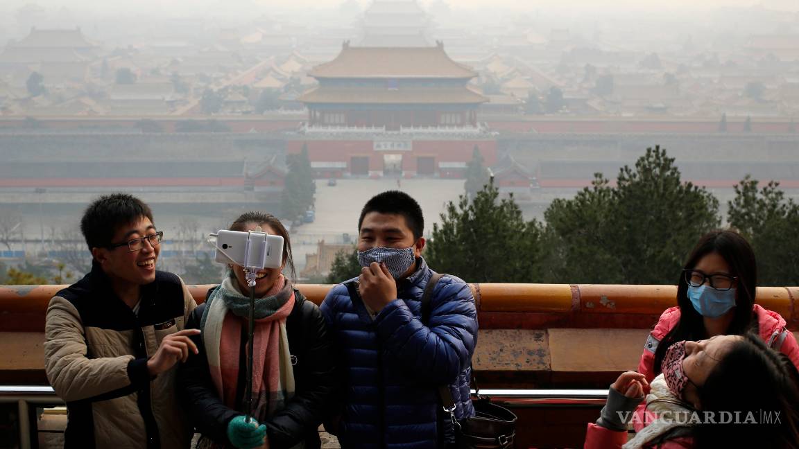 $!Beijing emite primer alerta roja por contaminación