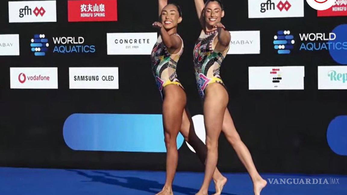¡Lo lograron! Nuria Diosdado y Joana Jiménez se alzan con el oro en Mundial de Natación Artística