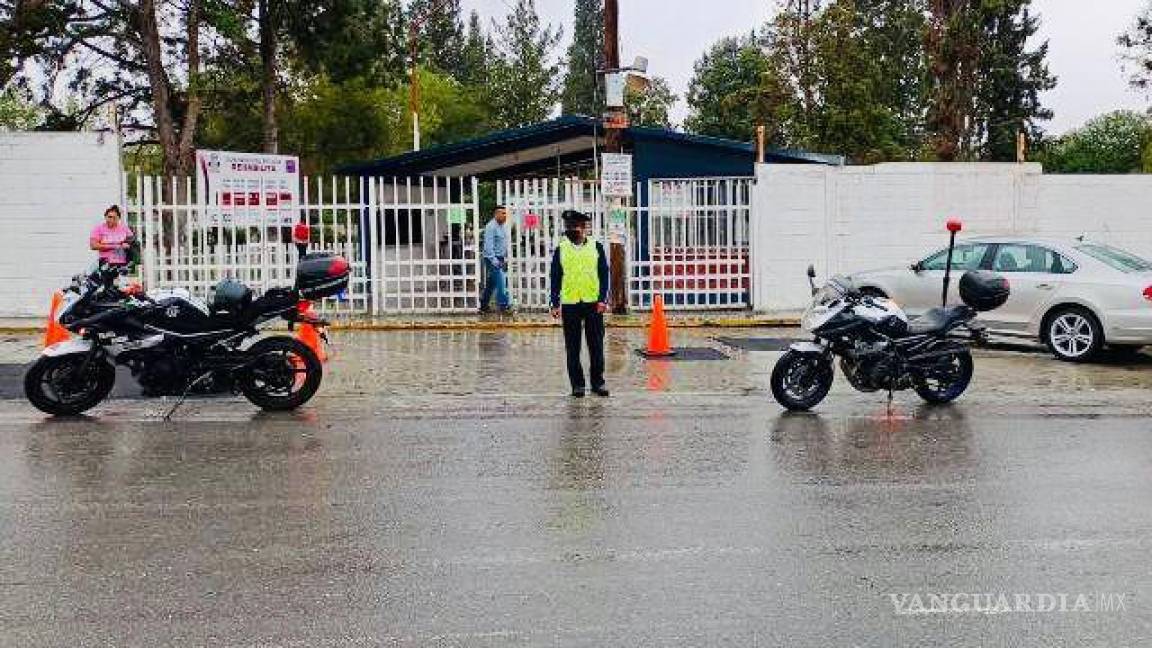 Chema Fraustro impulsa seguridad vial en las escuelas de Saltillo