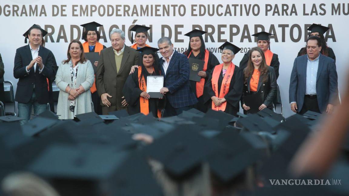 $!Son mujeres el soporte de mi Gobierno en Coahuila: Miguel Riquelme