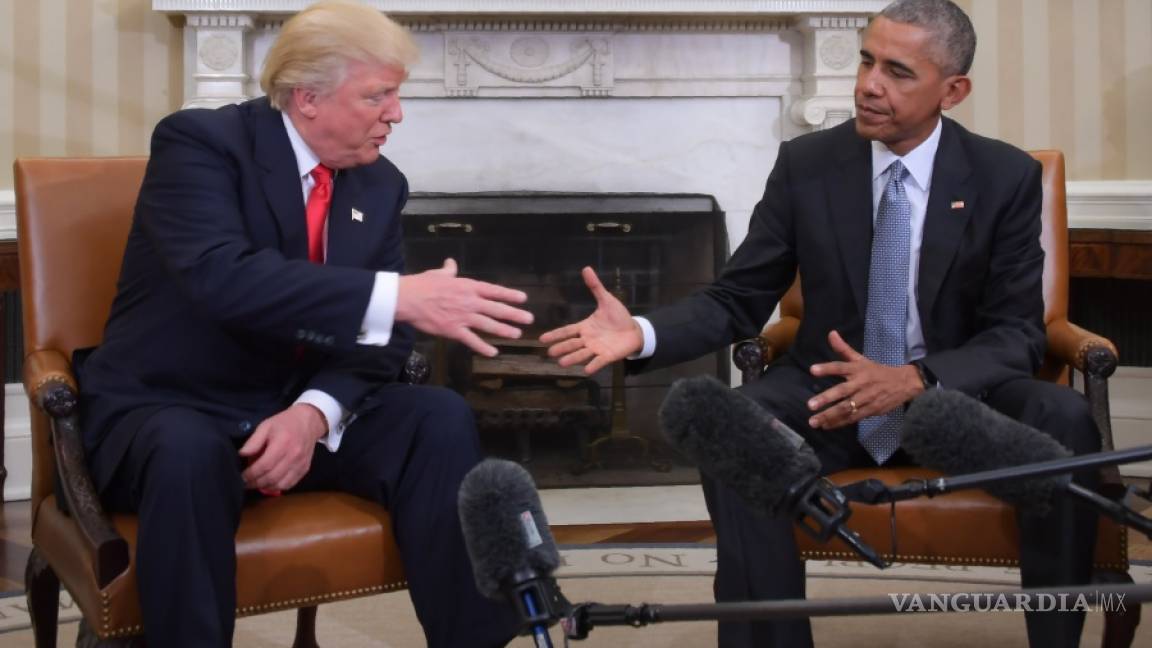 Obama y la incómoda tarea de entregarle las riendas a Trump