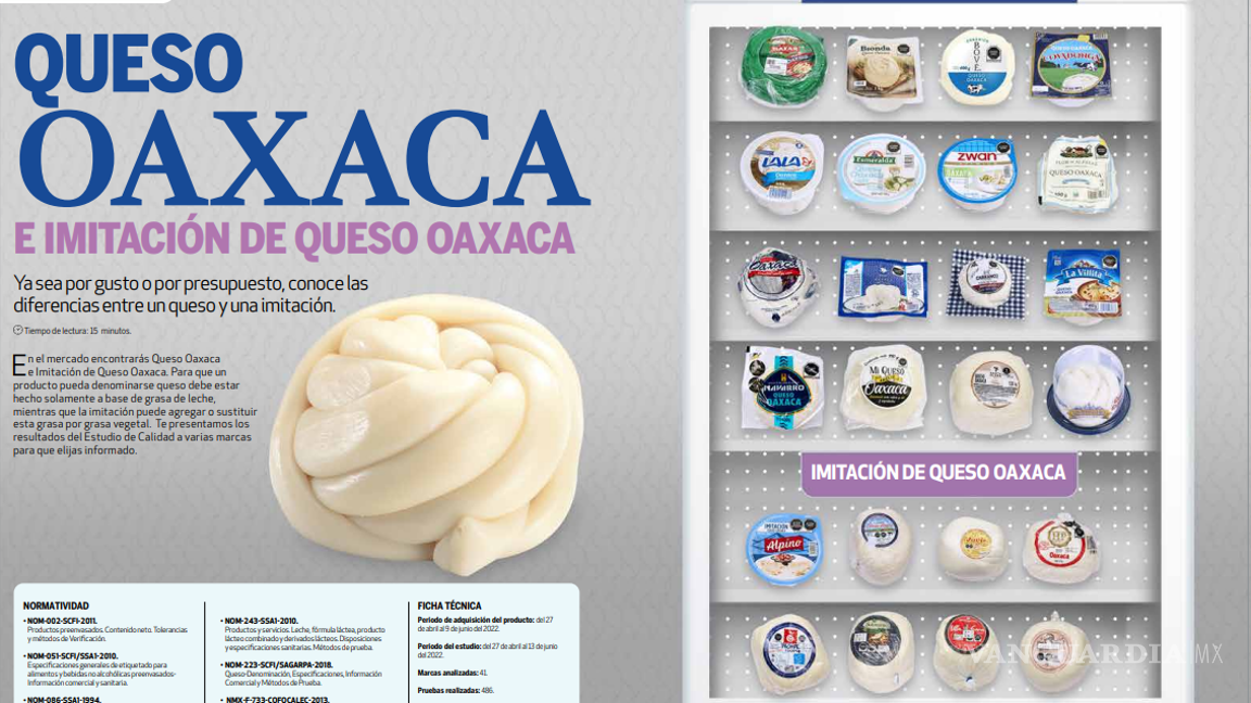 $!¿Cuál queso Oaxaca comprar? Profeco revela las mejores marcas para esta Navidad 2024
