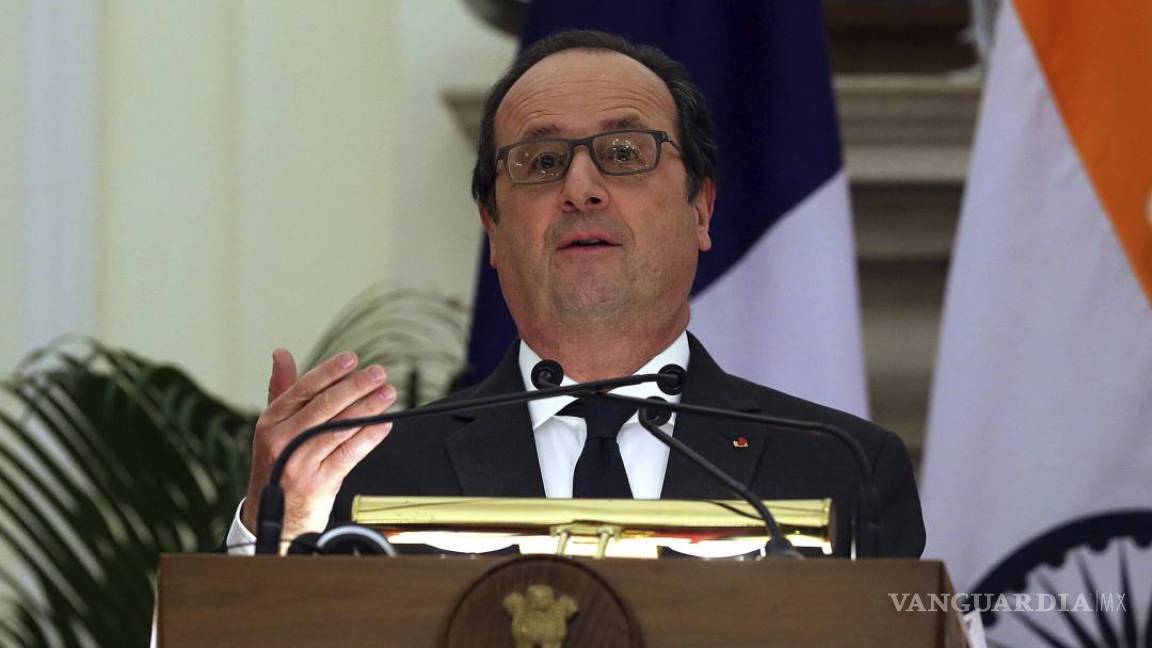 Francia no se dejará intimidar por amenazas terroristas: Hollande