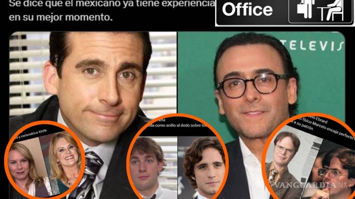 ¿The Office México? Adal Ramones, Erika Buenfil, Diego Boneta y Marcelo Ebrard serían parte del elenco, según usuarios de redes