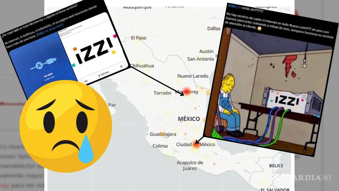 ¡No es tu celular! Se ‘cae’ Izzi en Monterrey y CDMX; reportan fallas en servicio de Internet