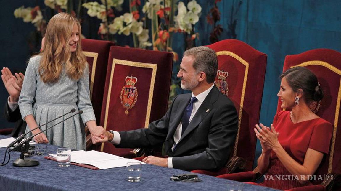 $!Princesa Leonor de España emociona en su primer discurso