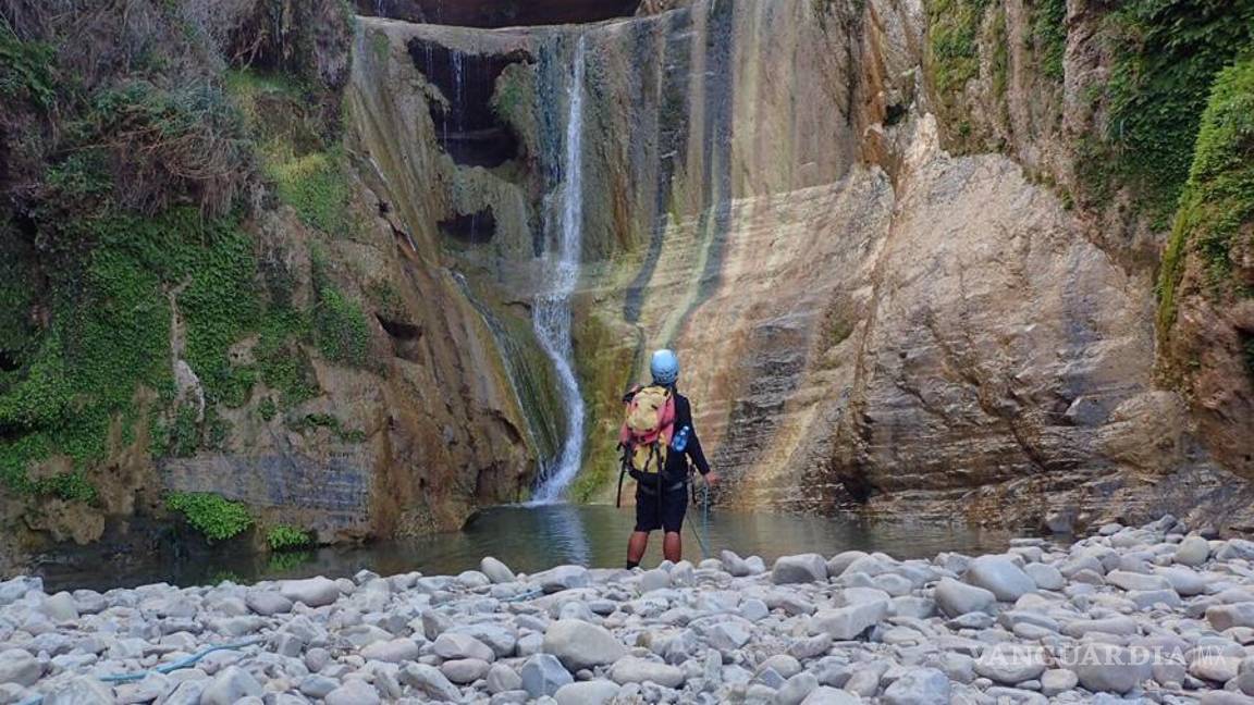 $!El Cañón del Chiflón es un oasis en el desierto.