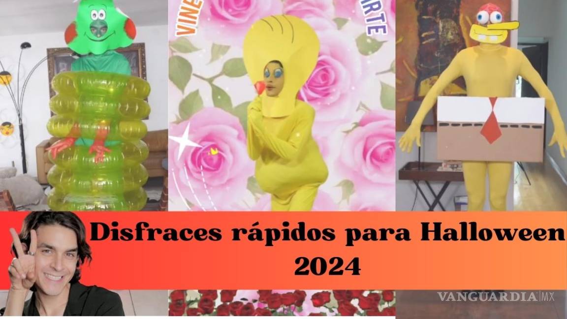 Disfraces rápidos para Halloween 2024: Tiktoker comparte creativos atuendos y se hace viral (VIDEO)