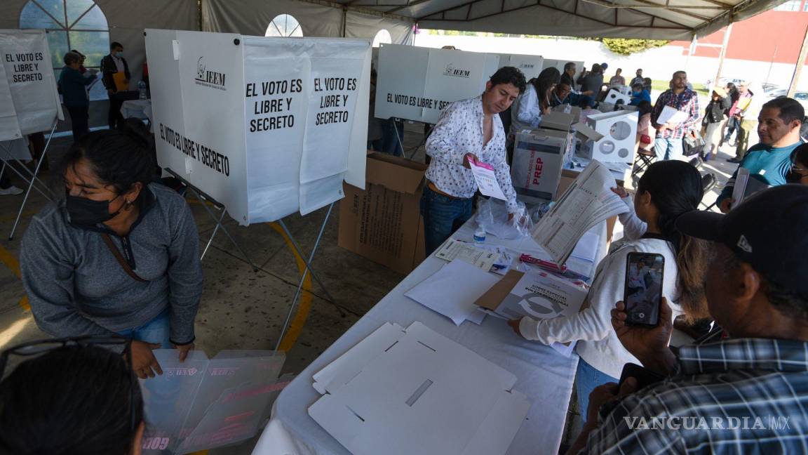 Comienza jornada electoral, abren casillas en Edomex