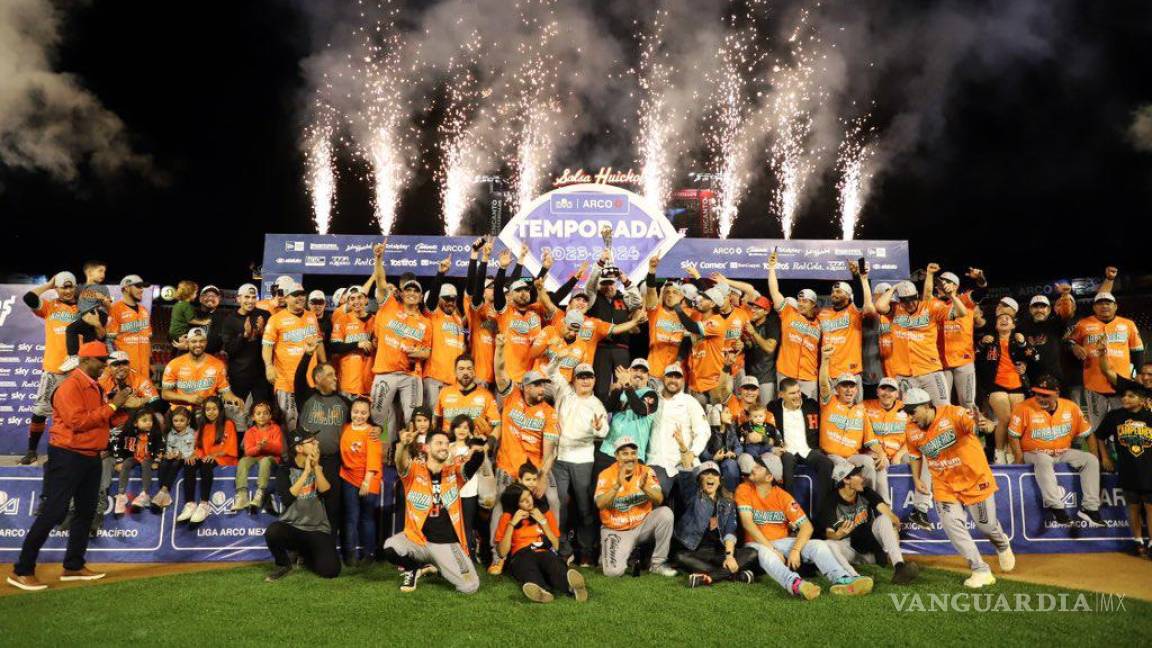 ¡Naranjeros alza su 17vo cetro!: son campeones de la Liga Mexicana del Pacífico