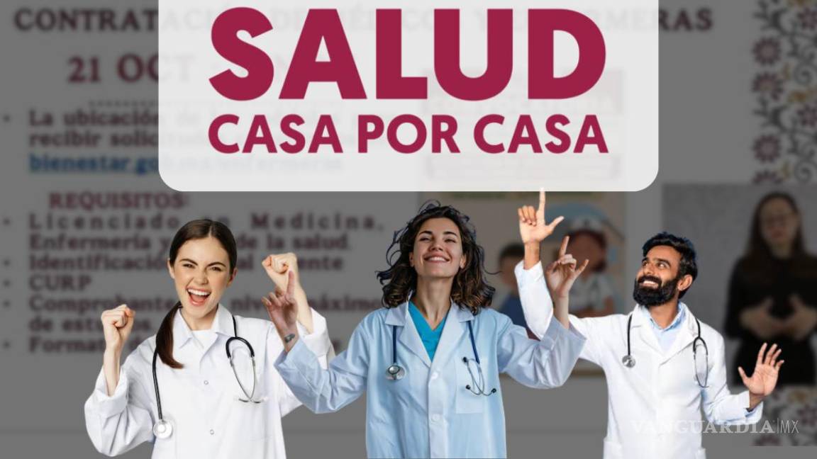 Salud Casa por Casa: Gobierno abre convocatoria para médicos y enfermeras; estos son los requisitos y fechas clave