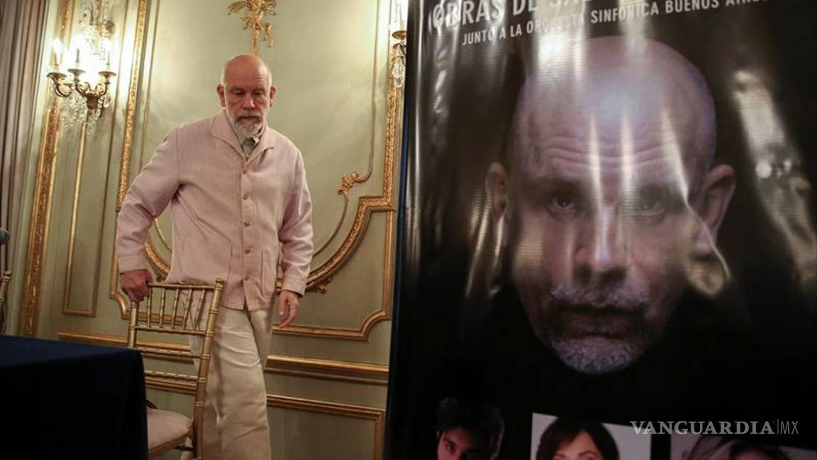$!John Malkovich, protagonista sinfónico de Sabato y Tolstói en Buenos Aires