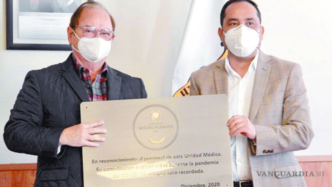 Condecora Federación a hospitales de Coahuila con presea ‘Miguel Hidalgo’