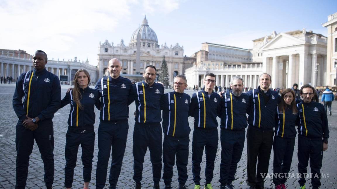 Athletica Vatican, presume el Vaticano a su equipo oficial de atletismo