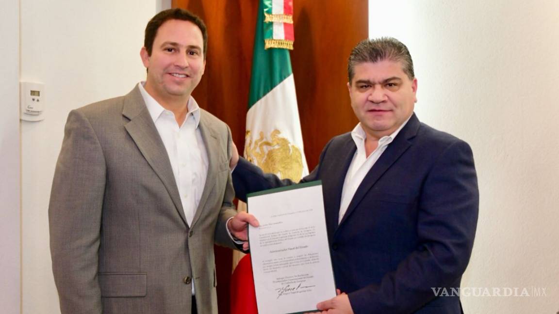 Javier Díaz es el nuevo titular de la Administración Fiscal General de Coahuila
