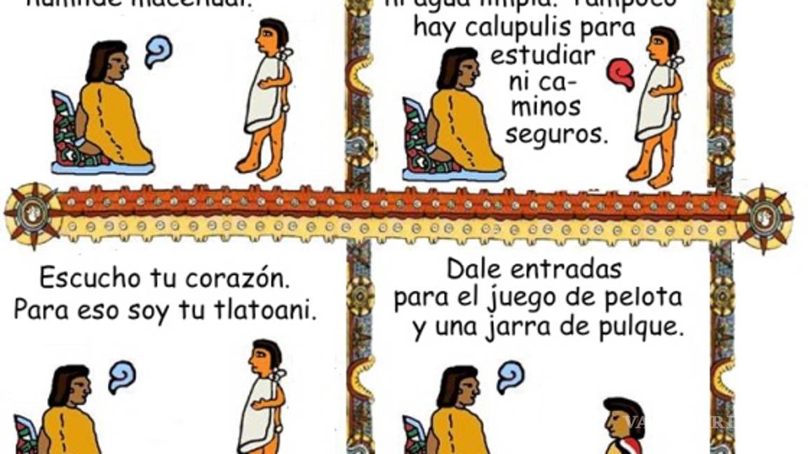 $!¿Qué haría Nezahualcóyotl? Esta tira cómica lo enfrenta a los problemas del México actual