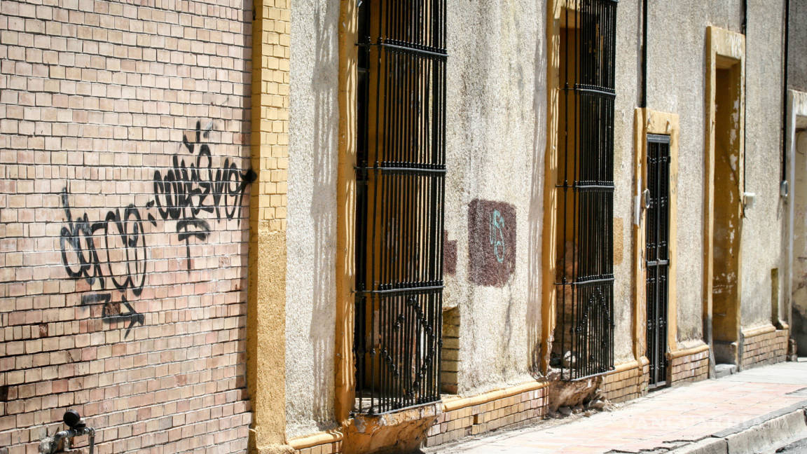 $!El lado gris del Centro Histórico de Saltillo
