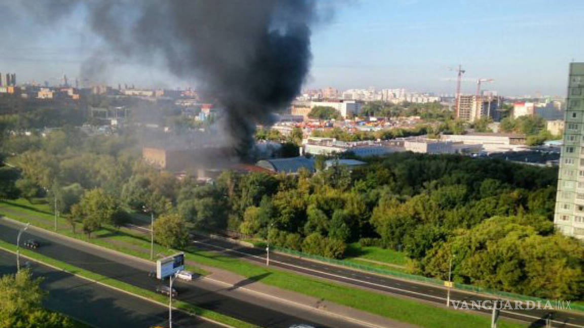 Incendio en Moscú deja 17 muertos
