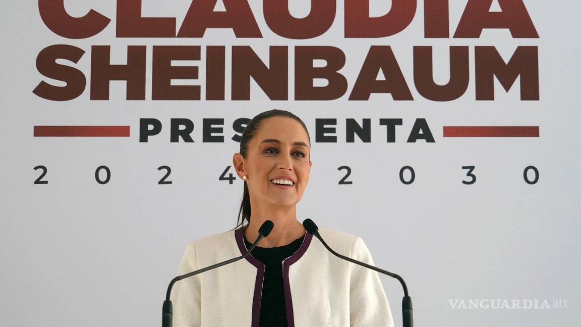 $!La próxima presidenta de México, Claudia Sheinbaum, anunció que su partido, Morena, estará a cargo de las encuestas sobre la reforma al Poder Judicial.