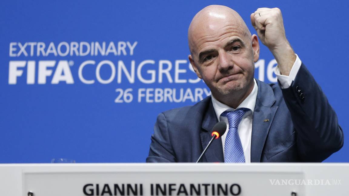 Infantino tendrá otros cuatro años para sus hacer realidad sus planes en la FIFA