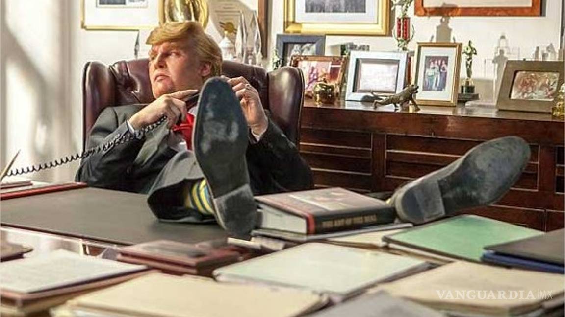 $!Jhonny Depp se transformó en Donald Trump (video)