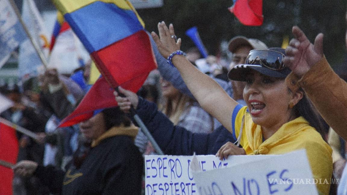 &quot;Fraude, fraude&quot;, a una semana de protestas en Ecuador