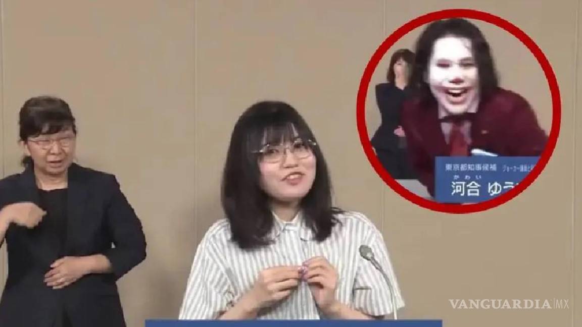 ‘¡Muy transparente!’: candidata a gobernadora en Japón se desnuda en pleno debate