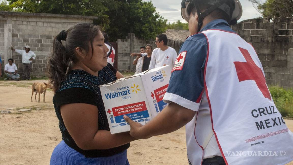 Envía Cruz Roja 130 toneladas de ayuda a damnificados de Oaxaca