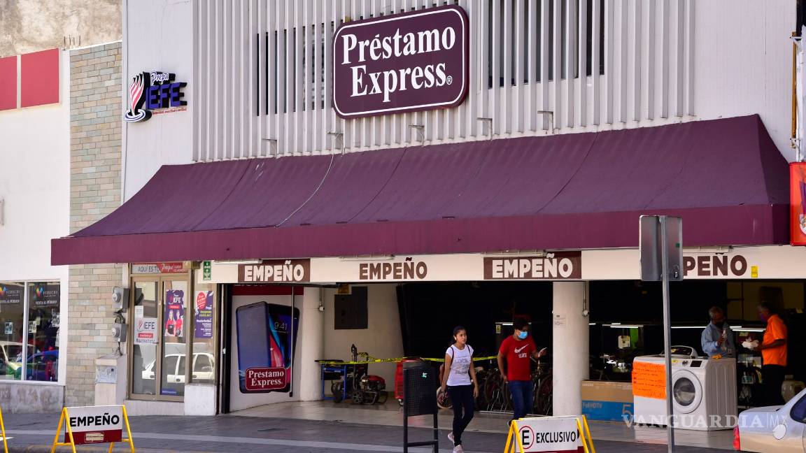$!Se quedan sin clientes casas de empeño de Saltillo