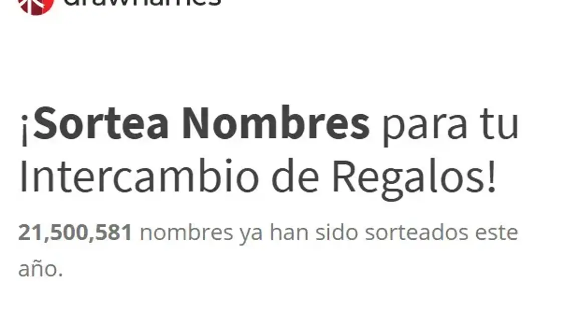 $!Las plataformas como DrawNames y Pikkado ayudan a automatizar los sorteos y evitar errores en los intercambios.
