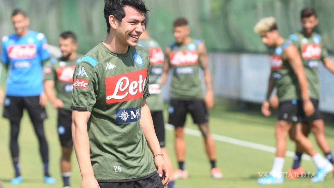 'Chucky' Lozano fue corrido del entrenamiento del Napoli por una pelea con Gattuso