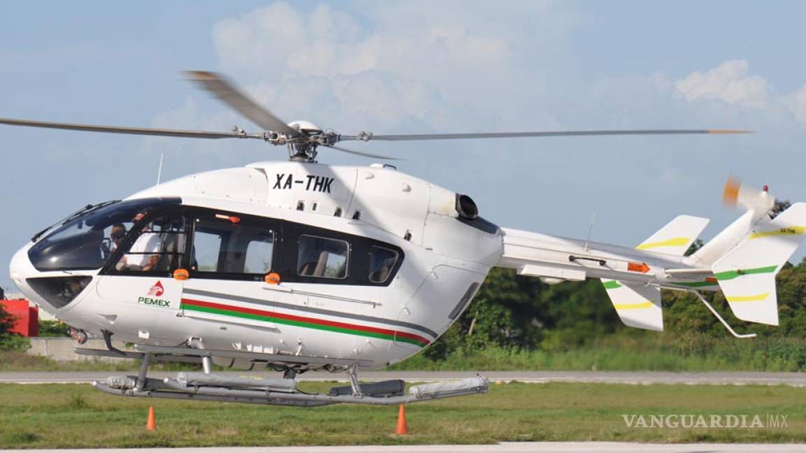 A subasta, helicóptero EC-145 de Pemex