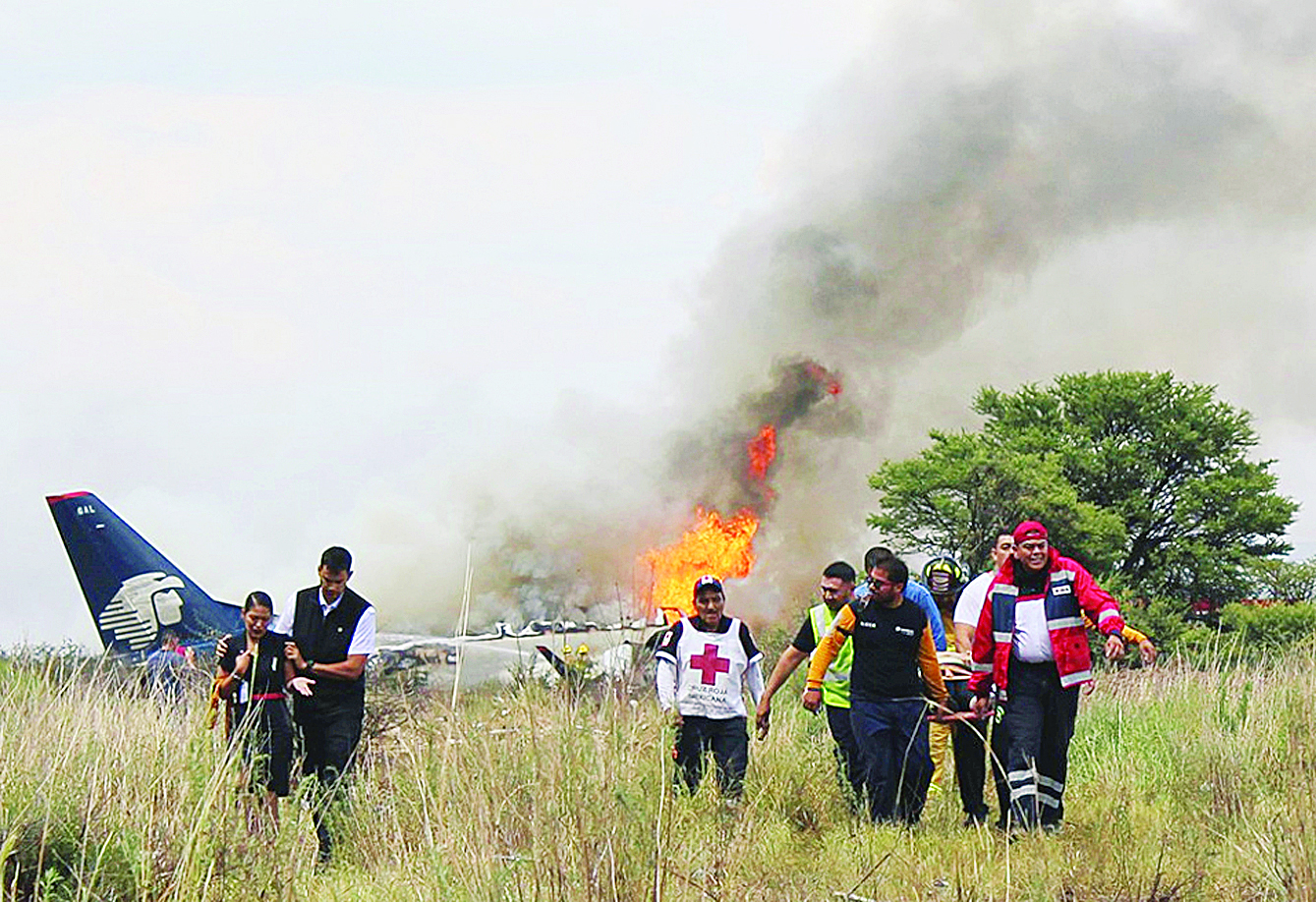 $!Pensó que el avión caería a un barranco