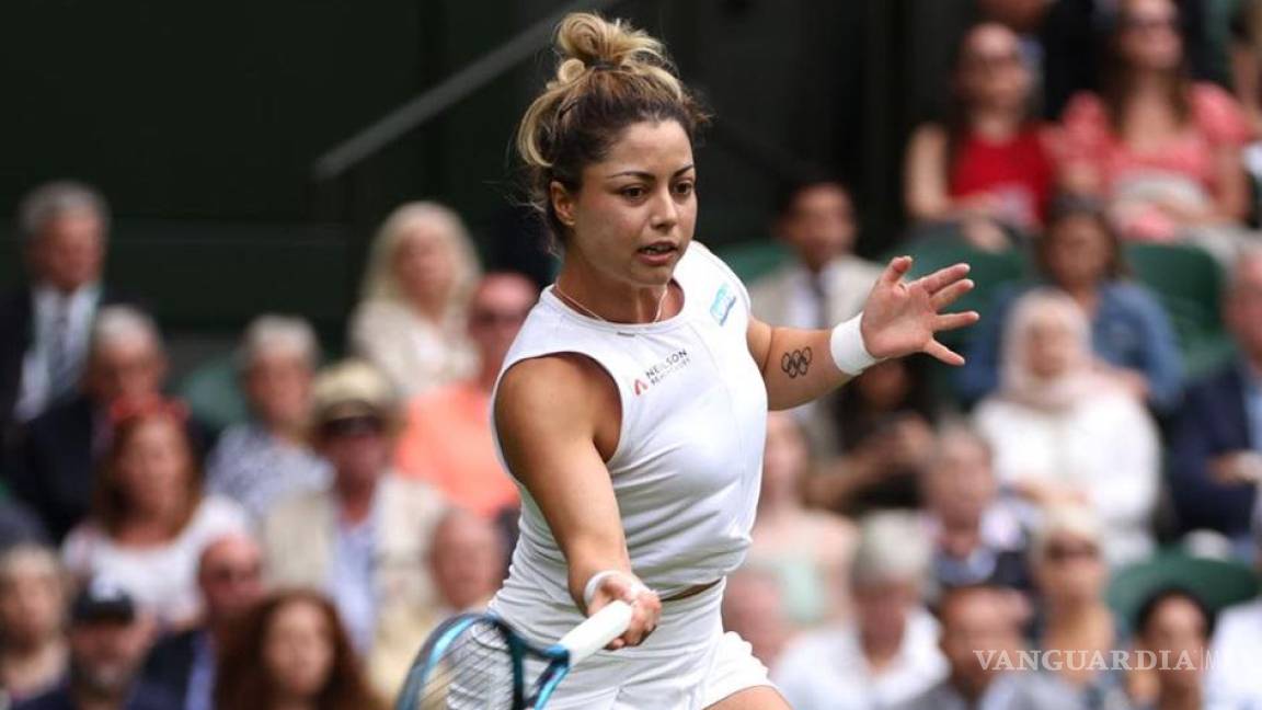 Mexicana Renata Zarazúa hace historia en Wimbledon... pero cae en la primera ronda