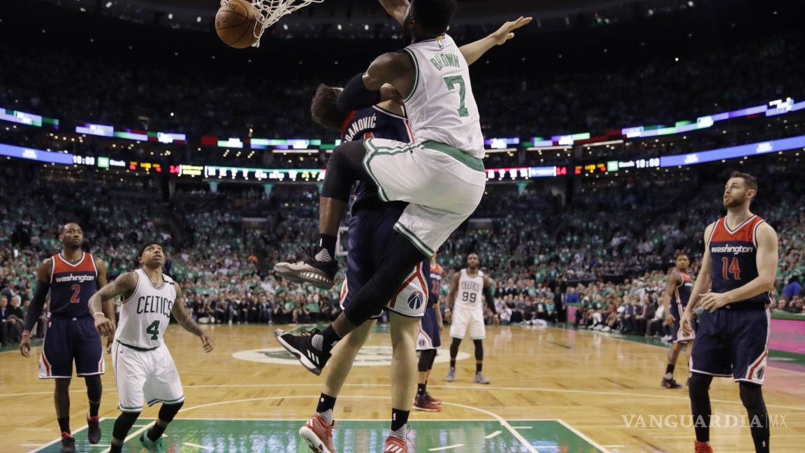 Celtics ‘aplastan’ a los Wizards 115-105