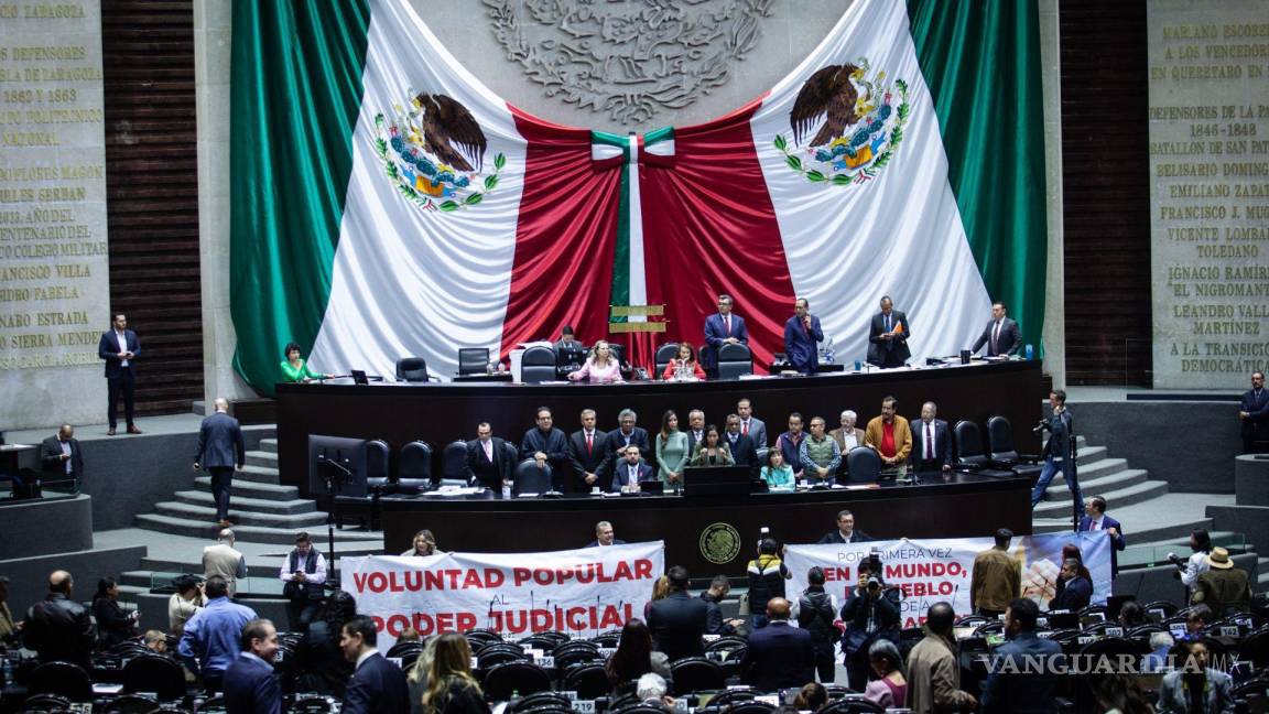 Diputados aprueban en lo general y particular primera ley secundaria de la Reforma Judicial