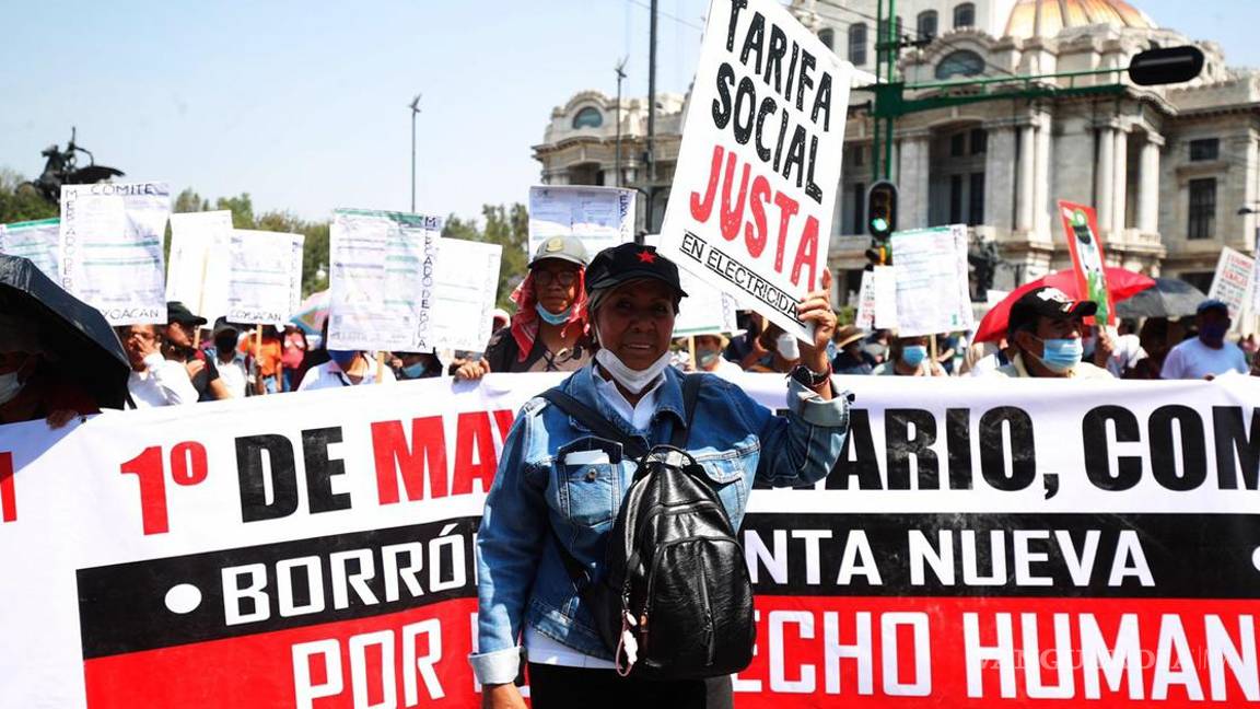 $!Vuelven las marchas en el Día del Trabajo; mejores salarios y condiciones laborales, demandan en los estados